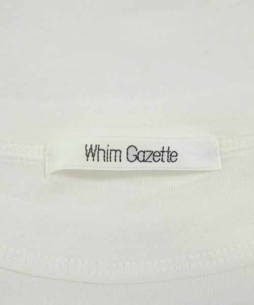 Whim Gazette（ウィムガゼット）ノースリーブ 白 サイズ:F レディース/2200616766507
