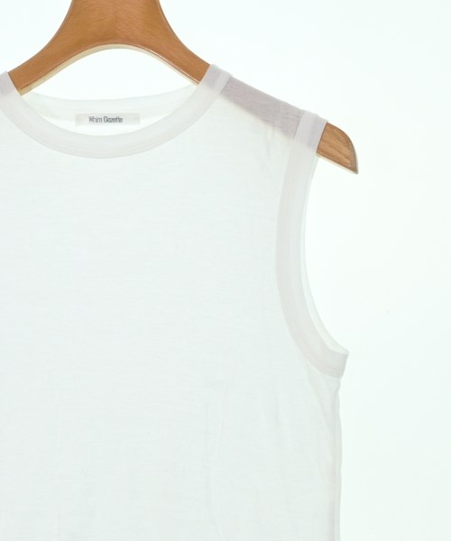 Whim Gazette（ウィムガゼット）ノースリーブ 白 サイズ:F レディース/2200616766507