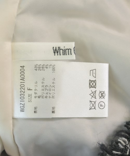 Whim Gazette（ウィムガゼット）ロング・マキシ丈スカート 黒 サイズ:F レディース/2200633689025