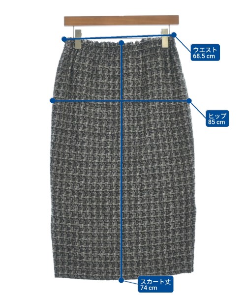 Whim Gazette（ウィムガゼット）ロング・マキシ丈スカート 黒 サイズ:F レディース/2200633689025