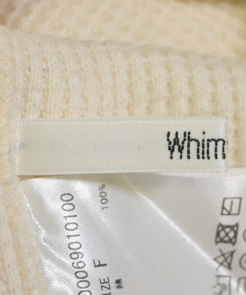 Whim Gazette（ウィムガゼット）ノースリーブ 白 サイズ:F レディース/2200602145101