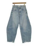 ･----･（・－－－－・）デニムパンツ 青 サイズ:36(S位) レディース/2200606711104