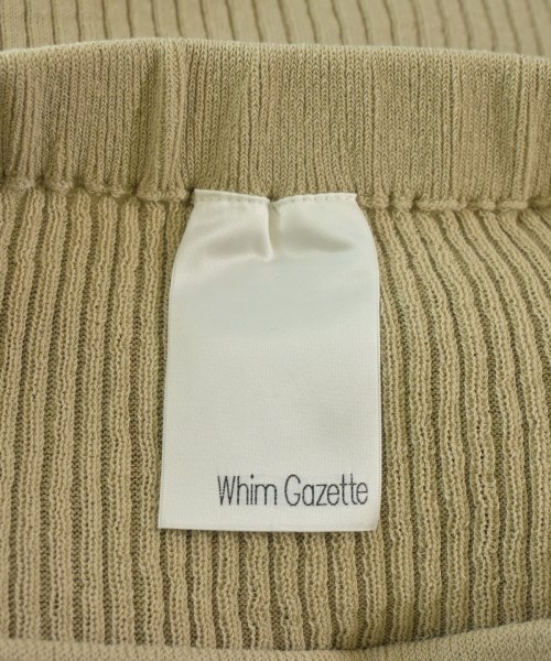 Whim Gazette（ウィムガゼット）ロング・マキシ丈スカート ベージュ サイズ:F レディース/2200606711241