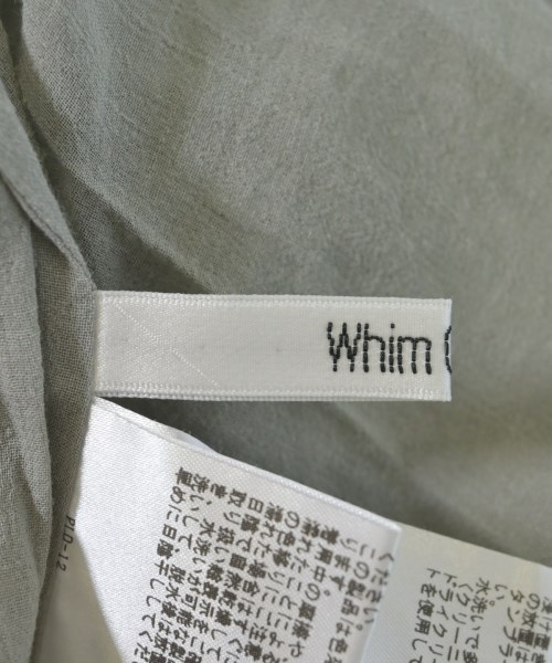 Whim Gazette（ウィムガゼット）ブラウス グレー サイズ:F レディース/2200606711364