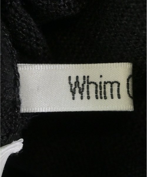 Whim Gazette（ウィムガゼット）ニット・セーター 黒 サイズ:F レディース/2200606711500