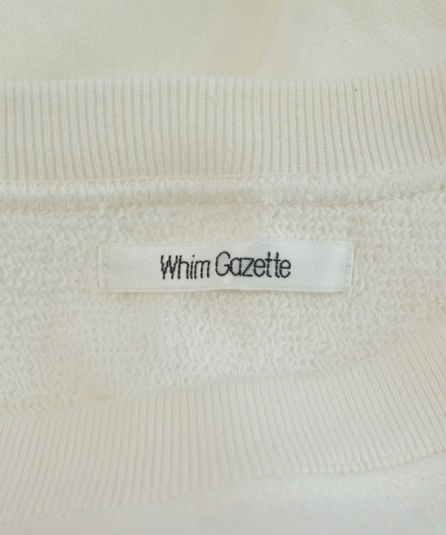 Whim Gazette（ウィムガゼット）スウェット 白 サイズ:F レディース/2200606711586