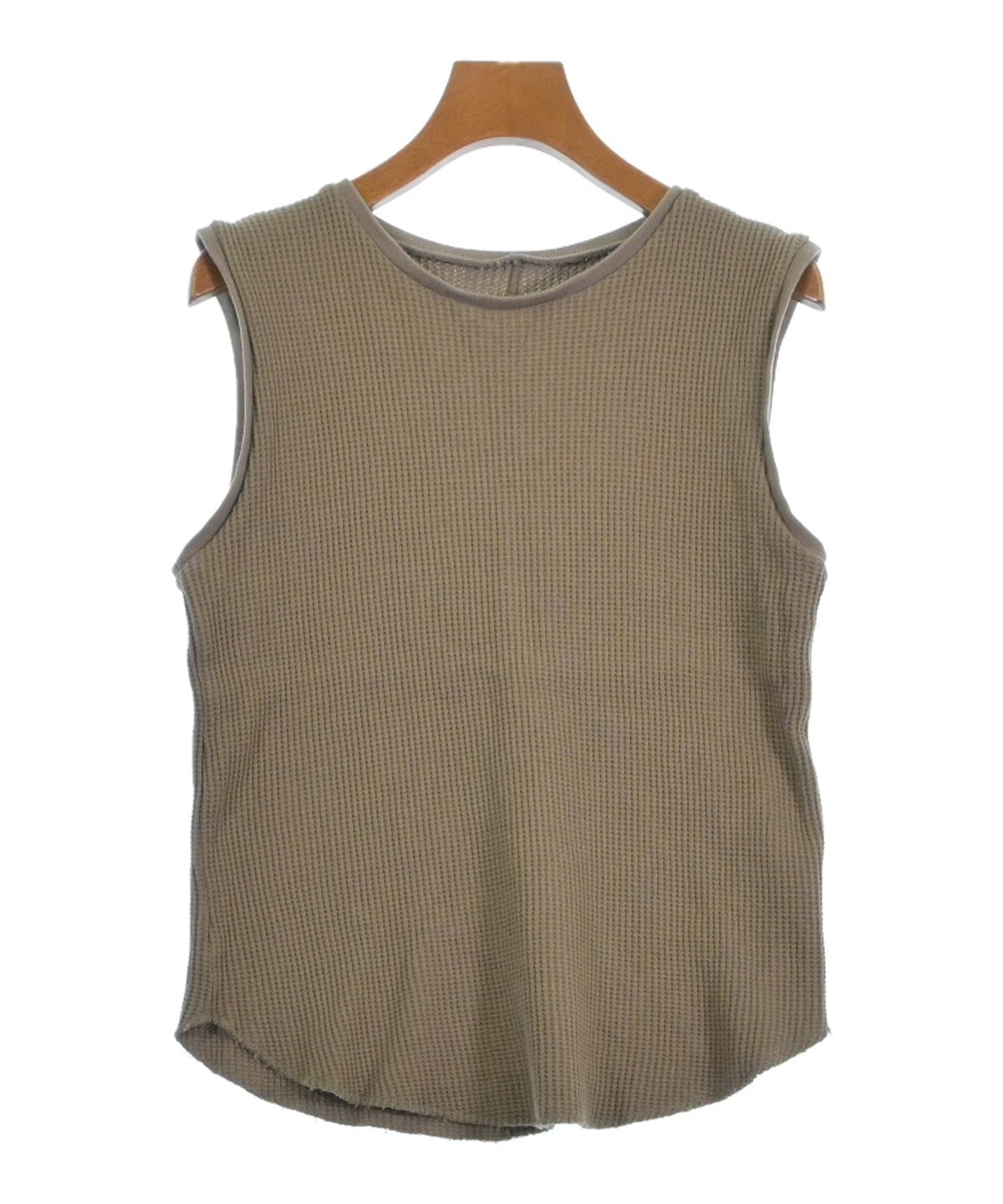 Whim Gazette（ウィムガゼット）ノースリーブ 茶 サイズ:F