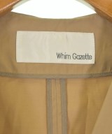 Whim Gazette（ウィムガゼット）ノーカラージャケット 茶 サイズ:F レディース/2200610271069