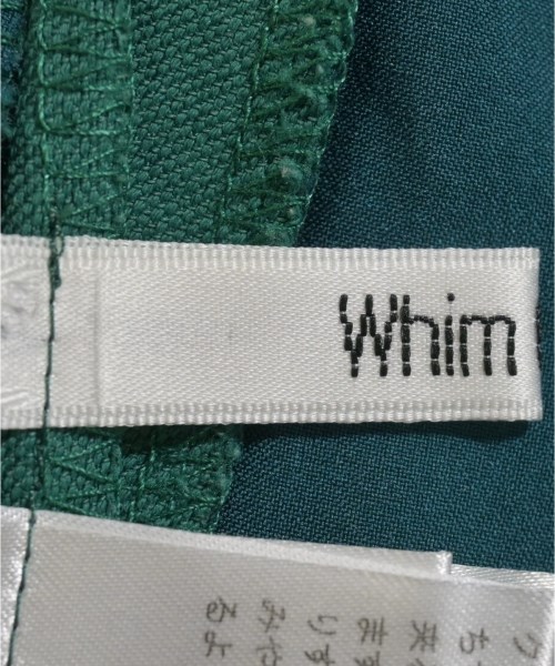 Whim Gazette（ウィムガゼット）その他 緑 サイズ:36(S位) レディース/2200607355017