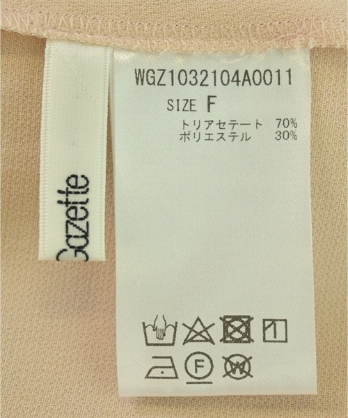Whim Gazette（ウィムガゼット）ブラウス ベージュ サイズ:F レディース/2200601501229