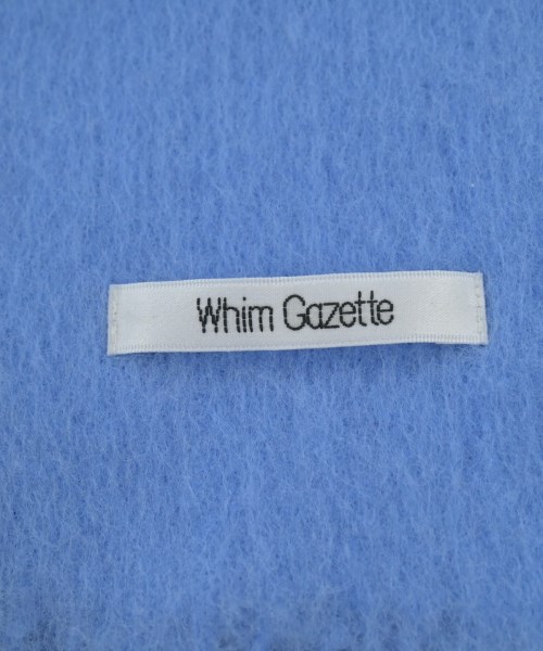 Whim Gazette（ウィムガゼット）ストール 青 サイズ:- レディース/2200601501366