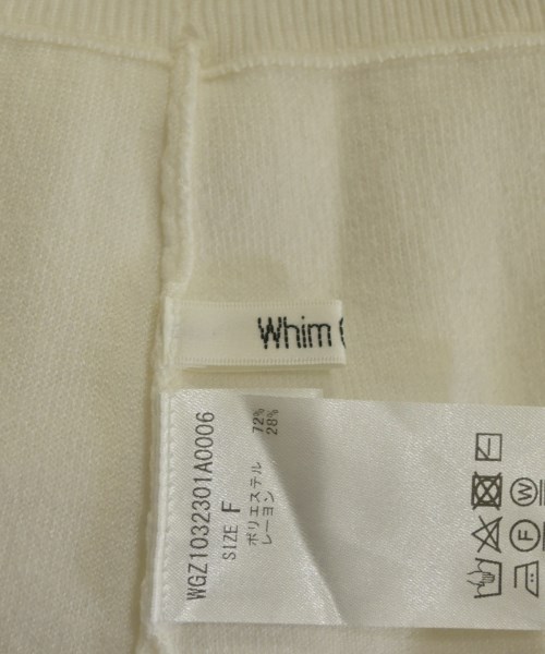 Whim Gazette（ウィムガゼット）ロング・マキシ丈スカート 白 サイズ:F レディース/2200608353128