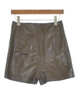 Whim Gazette（ウィムガゼット）ショートパンツ 茶 サイズ:F レディース/2200613310055