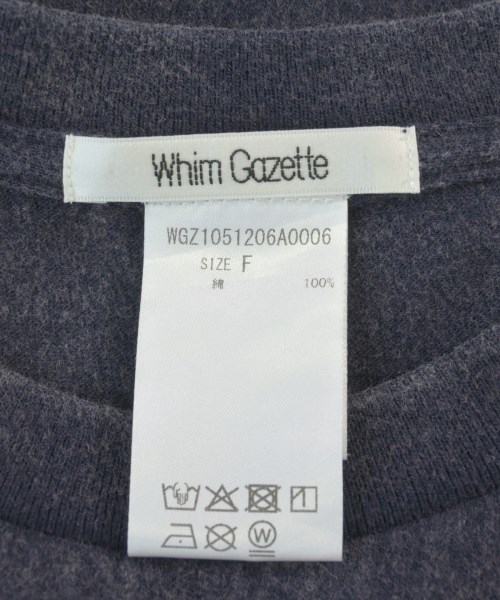 Whim Gazette（ウィムガゼット）Tシャツ・カットソー 紺 サイズ:F レディース/2200615098012