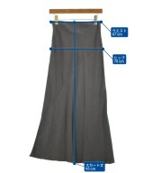 Whim Gazette（ウィムガゼット）ロング・マキシ丈スカート グレー サイズ:36(S位) レディース/2200617559047