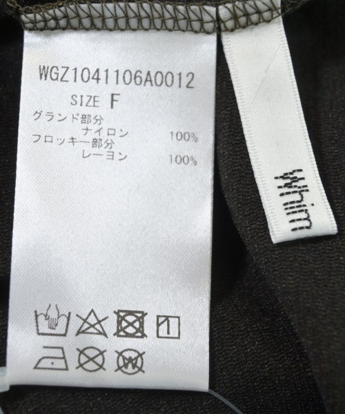 Whim Gazette（ウィムガゼット）Tシャツ・カットソー カーキ サイズ:F レディース/2200610429088