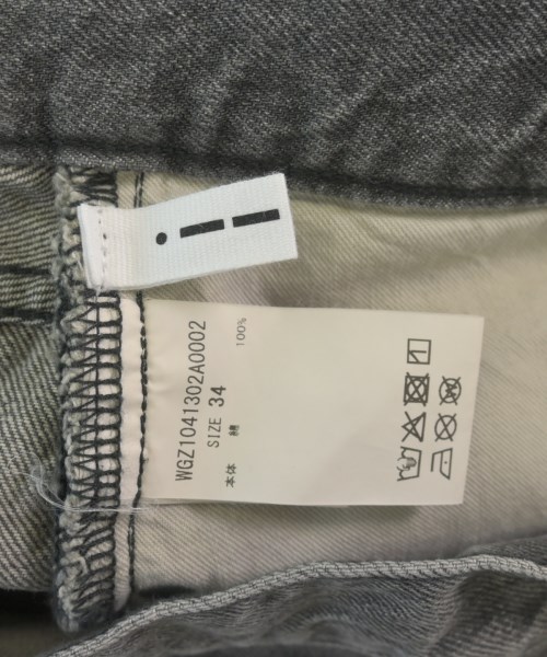 Whim Gazette（ウィムガゼット）デニムパンツ グレー サイズ:34(XS位) レディース/2200618302017