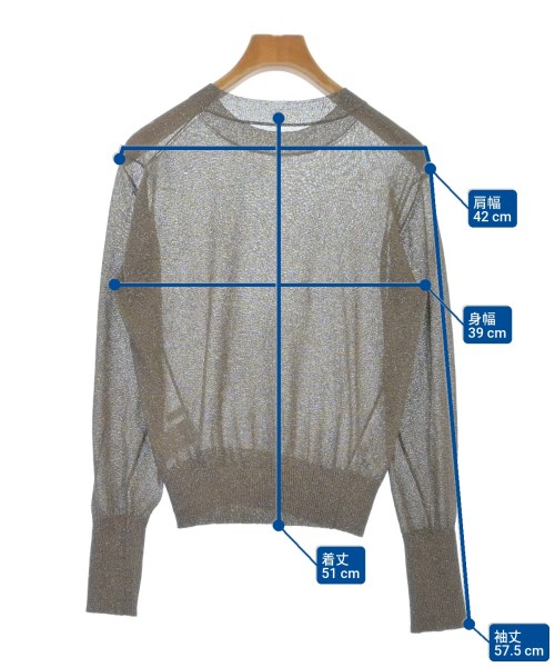 Whim Gazette（ウィムガゼット）ニット・セーター 茶 サイズ:F レディース/2200618447091