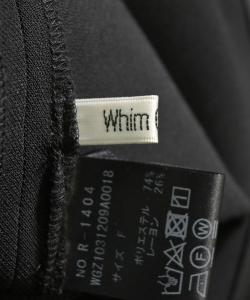 Whim Gazette（ウィムガゼット）オールインワン/サロペット 黒 サイズ:F レディース/2200611540010