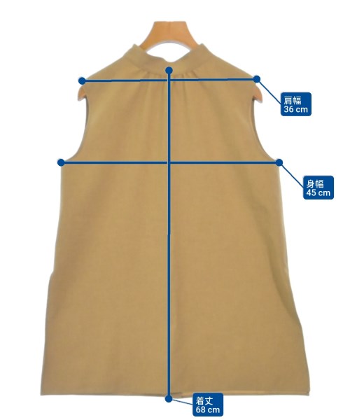 Whim Gazette（ウィムガゼット）カジュアルシャツ ベージュ サイズ:F レディース/2200610435102