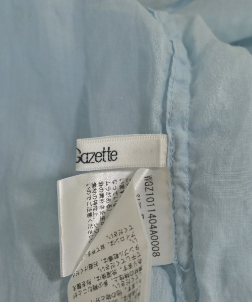 Whim Gazette（ウィムガゼット）カジュアルシャツ 青 サイズ:F レディース/2200610435119