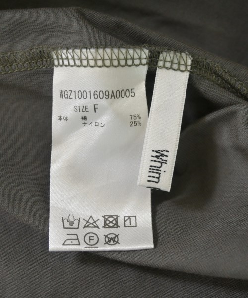 Whim Gazette（ウィムガゼット）ワンピース カーキ サイズ:F レディース/2200619708108