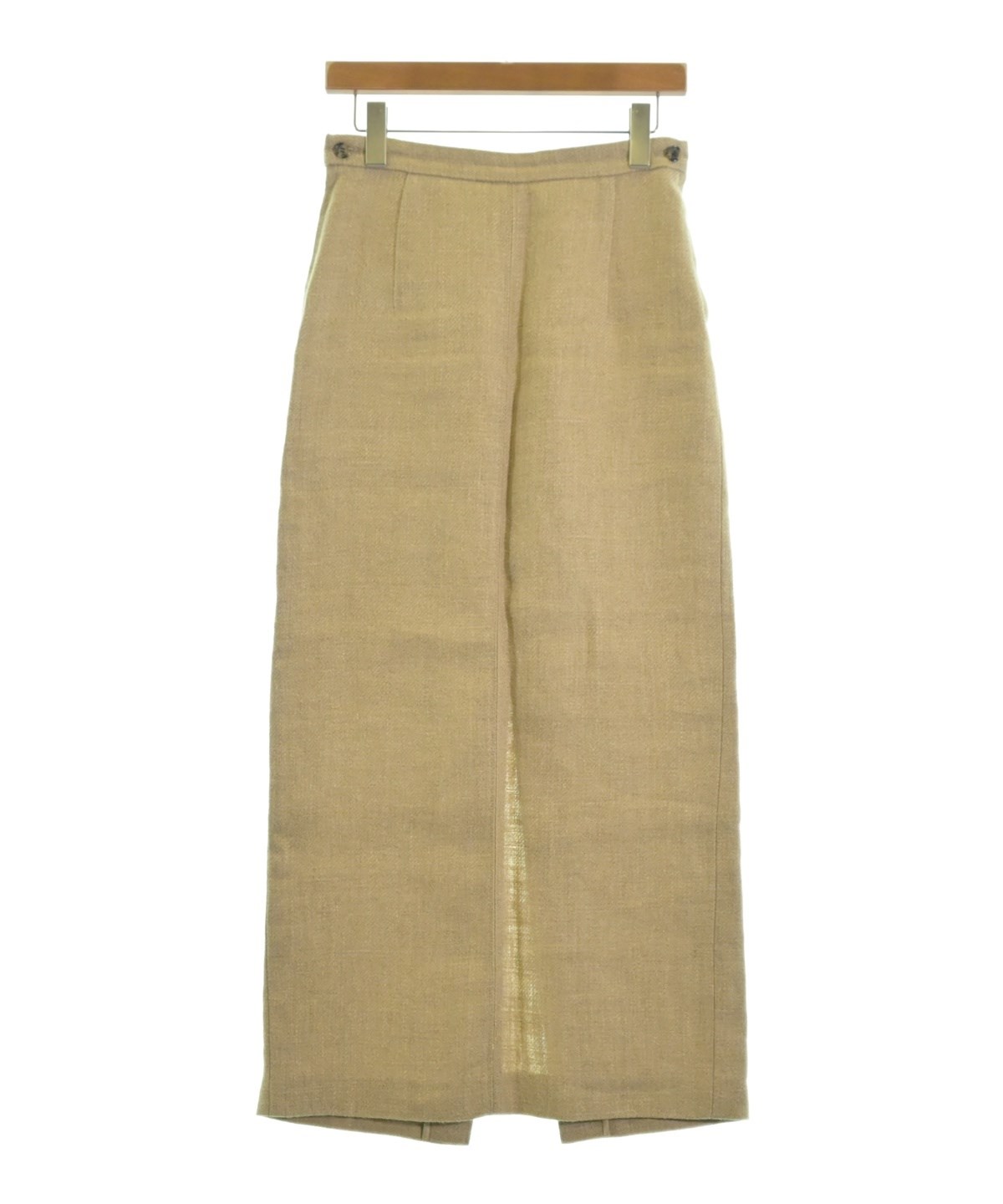 Whim Gazette（ウィムガゼット）ロング・マキシ丈スカート ベージュ