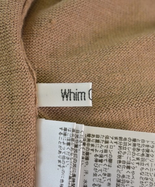 Whim Gazette（ウィムガゼット）ニット・セーター ベージュ サイズ:F レディース/2200610953170