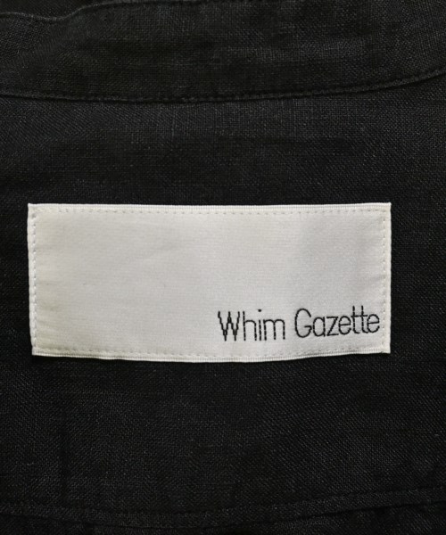Whim Gazette（ウィムガゼット）ブラウス 黒 サイズ:F レディース/2200606246057