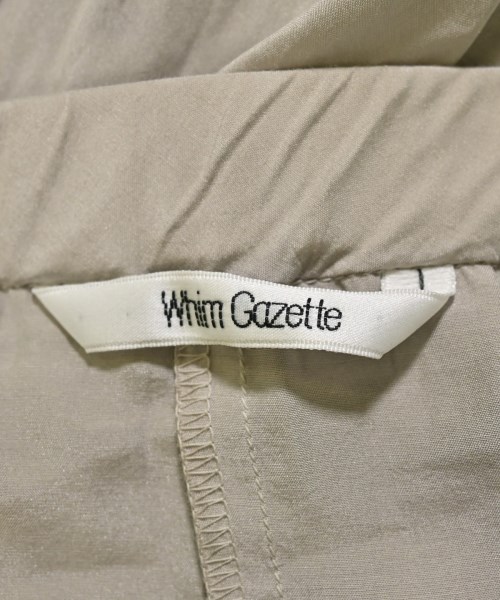 Whim Gazette（ウィムガゼット）ロング・マキシ丈スカート ベージュ サイズ:F レディース/2200607168044