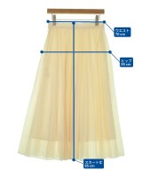 Whim Gazette（ウィムガゼット）ロング・マキシ丈スカート 白 サイズ:F レディース/2200669958188