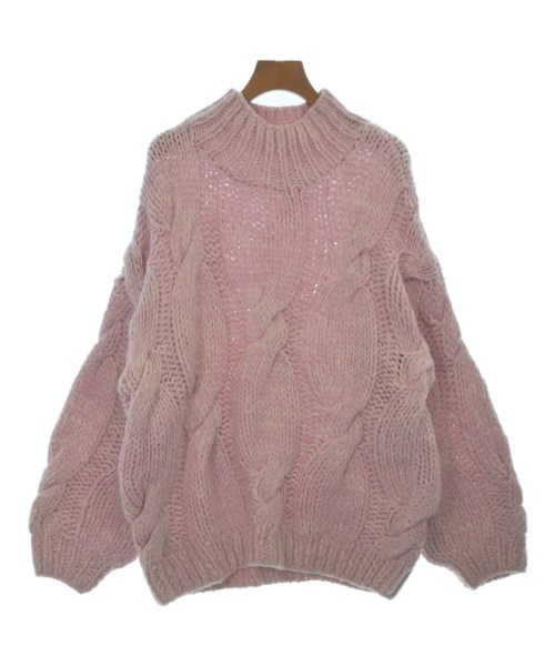 Whim Gazette(ウィムガゼット)ニット・セーター ピンク サイズ:F/2200670929030