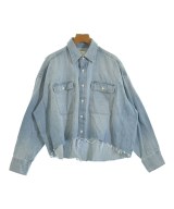 Whim Gazette（ウィムガゼット）カジュアルシャツ 青 サイズ:F レディース/2200674394049