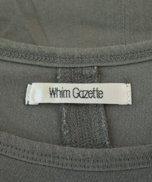 Whim Gazette（ウィムガゼット）タンクトップ グレー サイズ:F レディース/2200674573031