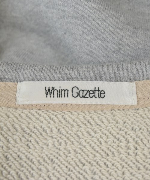 Whim Gazette（ウィムガゼット）スウェット グレー サイズ:F レディース/2200671839109
