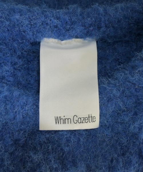 Whim Gazette（ウィムガゼット）ニット・セーター 青 サイズ:F レディース/2200668588034