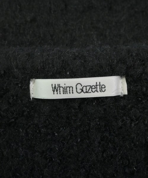 Whim Gazette（ウィムガゼット）ニット・セーター 黒 サイズ:F レディース/2200670355013