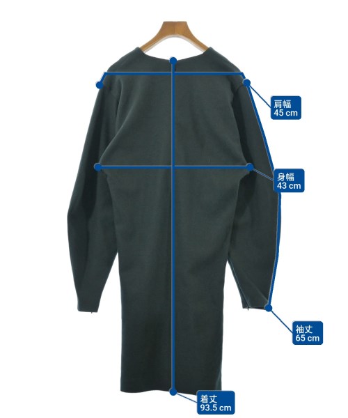 Whim Gazette（ウィムガゼット）ワンピース 緑 サイズ:36(S位) レディース/2200672402074