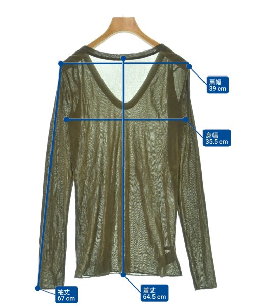 Whim Gazette（ウィムガゼット）カジュアルシャツ カーキ サイズ:F レディース/2200676560107