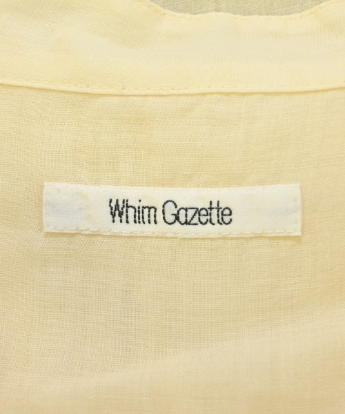 Whim Gazette（ウィムガゼット）ブラウス 黄 サイズ:F レディース/2200673807038