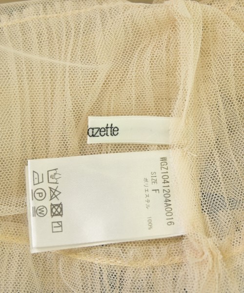 Whim Gazette（ウィムガゼット）ベスト ベージュ サイズ:F レディース/2200676436051