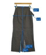 Whim Gazette（ウィムガゼット）ロング・マキシ丈スカート 茶 サイズ:36(S位) レディース/2200677901244