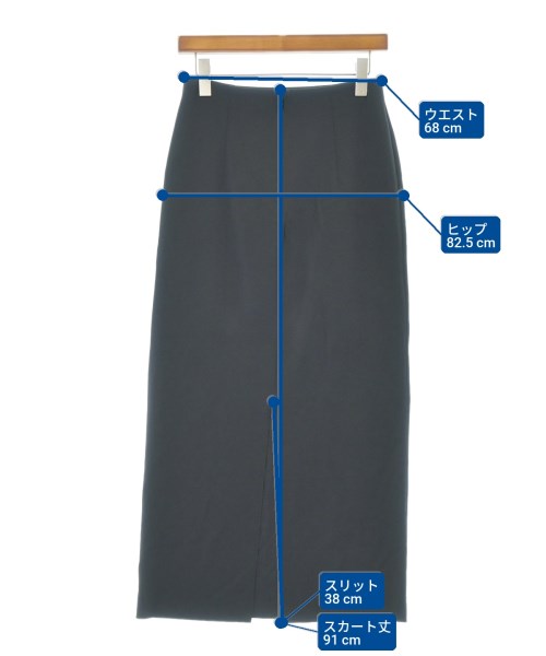 Whim Gazette（ウィムガゼット）ロング・マキシ丈スカート 黒 サイズ:F レディース/2200678630020