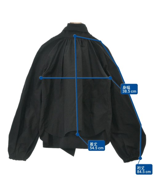 Whim Gazette（ウィムガゼット）ブラウス 黒 サイズ:F レディース/2200676453027