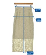 Whim Gazette（ウィムガゼット）ロング・マキシ丈スカート ベージュ サイズ:36(S位) レディース/2200675751087