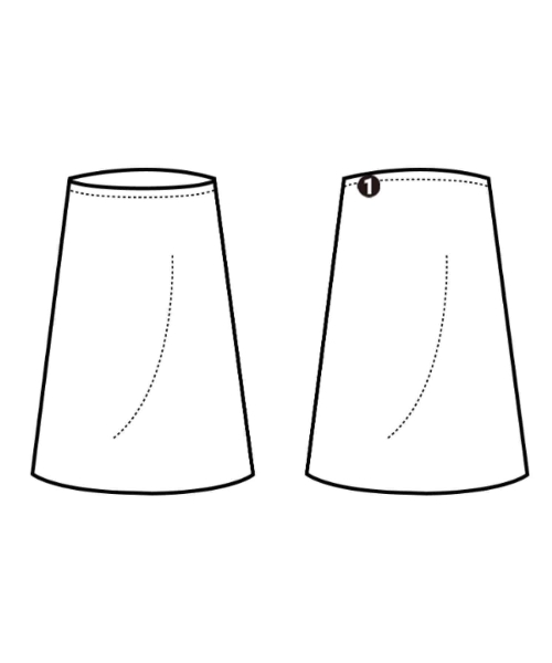 Whim Gazette（ウィムガゼット）ロング・マキシ丈スカート 白 サイズ:F レディース/2200672818073