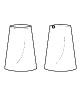 Whim Gazette（ウィムガゼット）ロング・マキシ丈スカート 白 サイズ:F レディース/2200672818073