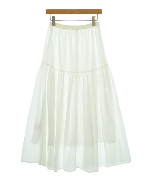 Whim Gazette（ウィムガゼット）ロング・マキシ丈スカート 白 サイズ:F レディース/2200675629157