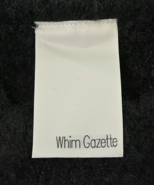 Whim Gazette（ウィムガゼット）ニット・セーター 黒 サイズ:F レディース/2200676575262