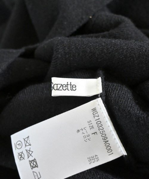 Whim Gazette（ウィムガゼット）ワンピース 黒 サイズ:F レディース/2200687860197